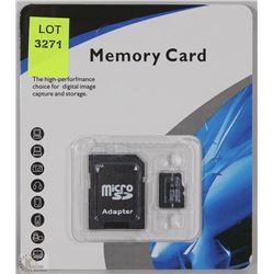 NEW 32GB MICRO SD CARD WITH ADAPTER
