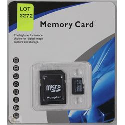 NEW 32GB MICRO SD CARD WITH ADAPTER