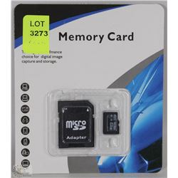 NEW 32GB MICRO SD CARD WITH ADAPTER