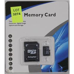 NEW 32GB MICRO SD CARD WITH ADAPTER