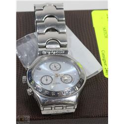 STAINLESS STEEL SWATCH MENS WRIST WATCH