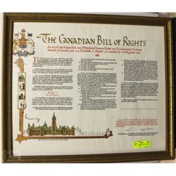 ORIGINAL 1960 PRINT OF CANADIAN BILL OF RIGHTS