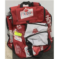 BUNDLE OF FOUR BEER COOLERS & BACKPACKS INCLUDING