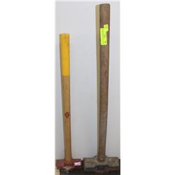 2 SLEDGE HAMMERS INCL 1 GARANT