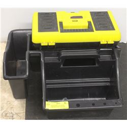 LADDER SADDLE ACCESSORY HOLDER WITH TINY TOOL BOX