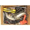 Image 1 : BOX WITH SKILL SAWS + HEAT GUN + INFLATOR