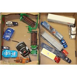 2 FLATS OF CARS SMASH UP DERBY CAR 1971 OILERS