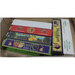 6 DIE CAST 18 WHEELER TRAILERS WITH VARIOUS