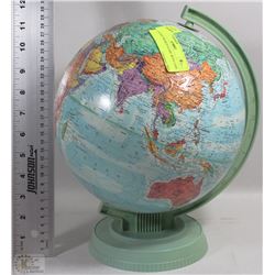 VINTAGE WORLD GLOBE WITH USSR