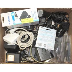 POWER SUPPLY & ADAPTER LOT- COMPUTER MEMORY CARDS