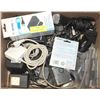 Image 1 : POWER SUPPLY & ADAPTER LOT- COMPUTER MEMORY CARDS