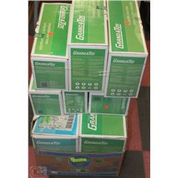 EIGHT ASSORTED HEWLETT PACKARD TONER CARTRIDGES