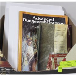 DUNGEONS & DRAGONS COLLECTION - 2 BINDERS OF