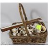 Image 1 : BASKET OF SEA SHELLS