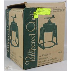 PAMPERED CHEF ICE SHAVER - UNUSED