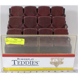 VINTAGE POWERPLAY TEDDIES ELBY GIFTS DISPLAY