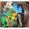 Image 1 : BOX OF GARDENING SUPPLIES INCLUDING WATER WAND