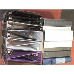 TWO BOXES OF BRAND NEW BINDERS