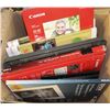 Image 1 : BOX OF VARIOUS PRINTER PAPER, PAPER CUTTER AND,