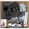 Image 1 : BOX OF VINTAGE CAMERA SUPPLIES