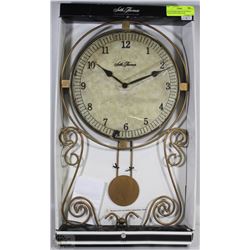 SETH THOMAS BRAND NEW WALL CLOCK WITH PENDULUM