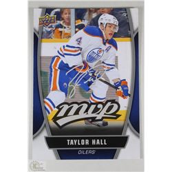 LARGE UPPER DECK TAYLOR HALL MVP CARD