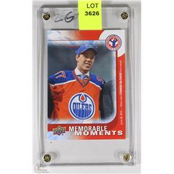 CONNER MCDAVID ROOKIE CARD