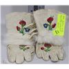Image 1 : NATIVE CHILDS BEAUTIFULLY EMBROIDERED GLOVES