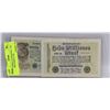 Image 1 : TWO GERMAN BANKNOTES - 1923 10,000,000 MARK & 1923