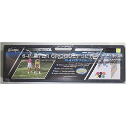 FRANKLIN TOURNAMENT 6 PLAYER CROQUET SET- UNUSED