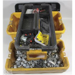 WATERLOO TOOL BOX WITH ELECTRIC SUPPLIES & MULTI