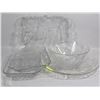 Image 1 : FLAT OF GLASS SERVING DISHES