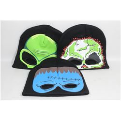 3 PACK OF HALLOWEEN TOQUES