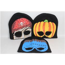 3 PACK OF HALLOWEEN TOQUES