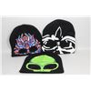 Image 1 : 3 PACK OF HALLOWEEN TOQUES