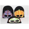Image 1 : 3 PACK OF HALLOWEEN TOQUES
