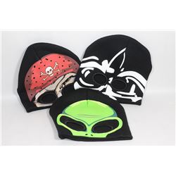 3 PACK OF HALLOWEEN TOQUES