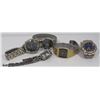 Image 1 : BAG OF 5 WATCHES INCLUDING GOLD TONE CARDINAL