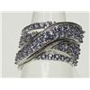 Image 1 : #18-STERLING SILVER TANZANITE RING