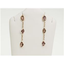 #19-14K YELLOW GOLD COLOUR CHANGE GARNET