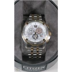 #17)MENS CITIZEN ECO-DRIVE  WATCH WITH PERPETUAL