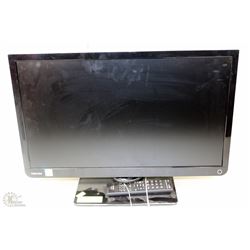 TOSHIBA 23" LCD TV WITH REMOTE 23L135OUC