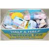 Image 1 : BOX WITH BRAND NEW BABY ITEMS INCL BLANKETS, SOCKS