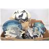 Image 1 : BOX OF WOLF ITEMS INCLUDING NEW WOLF WALL FIXTURE
