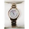 Image 1 : #38)WOMENS CITIZEN GOLD/PEARL & DIAMONDS WATCH