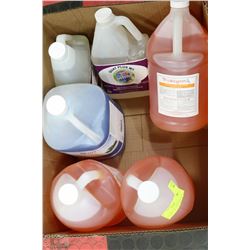CLEANING SOLUTION LOT INCLUDES; 3 JUGS OF WABIGOON