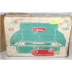 COLEMAN 421D TOURIST TWO BURNER CAMP STOVE