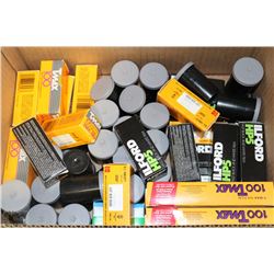 ESTATE BOX  FULL OF FILM 35MM AND MORE