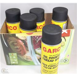 CASE OF FIVE NEW GARCO THREAD SPRAY