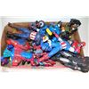 Image 1 : BOX OF ACTION FIGURES - SOME ANIMATED